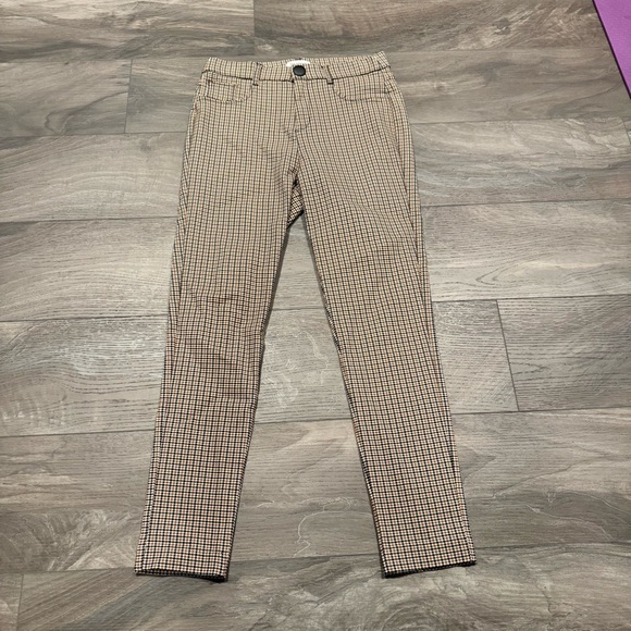 Blu Pepper Boutique Brand Fall Houndstooth Print Leggings Pants Medium - Picture 1 of 7